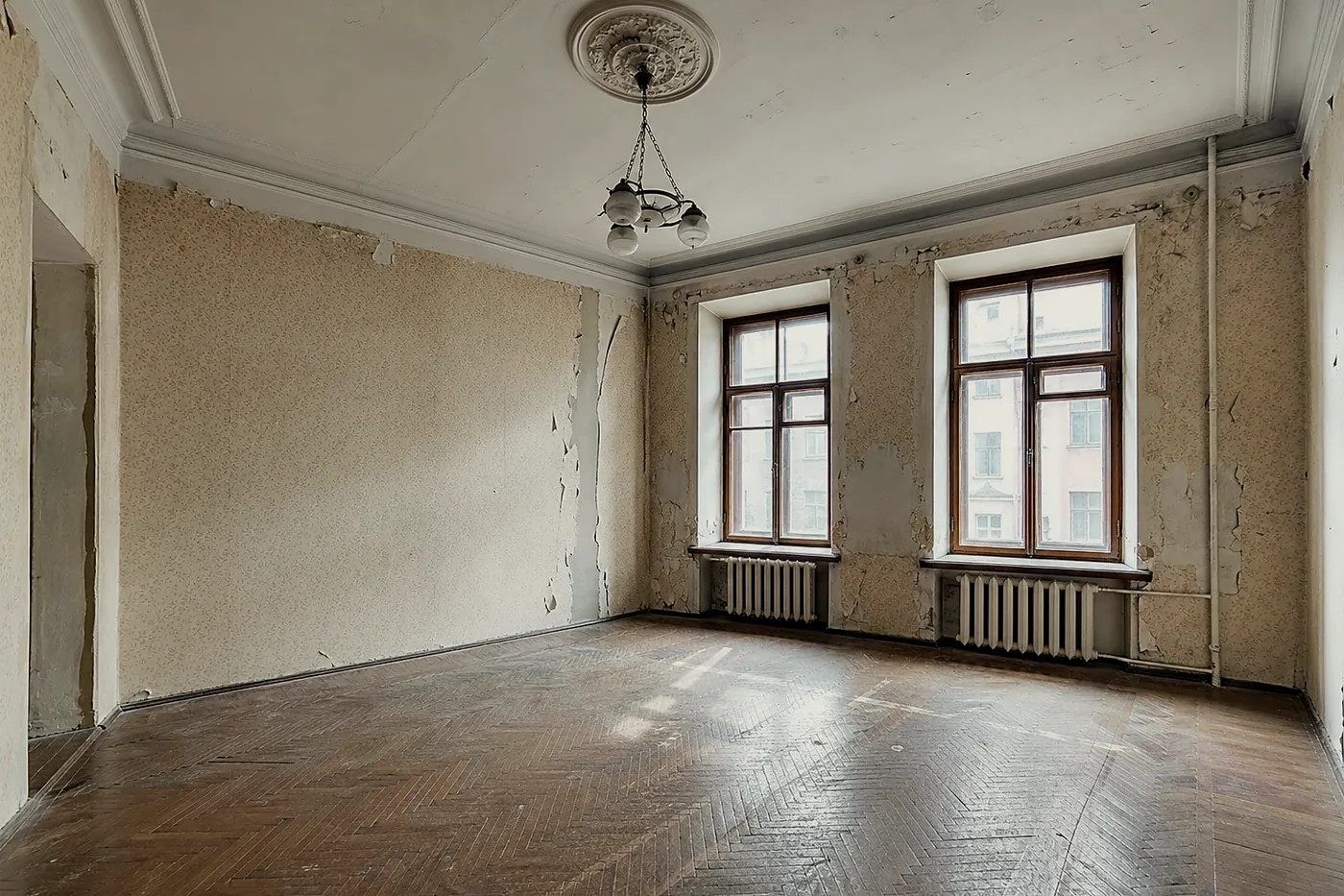 До ремонта — 2-комнатная, Московский район