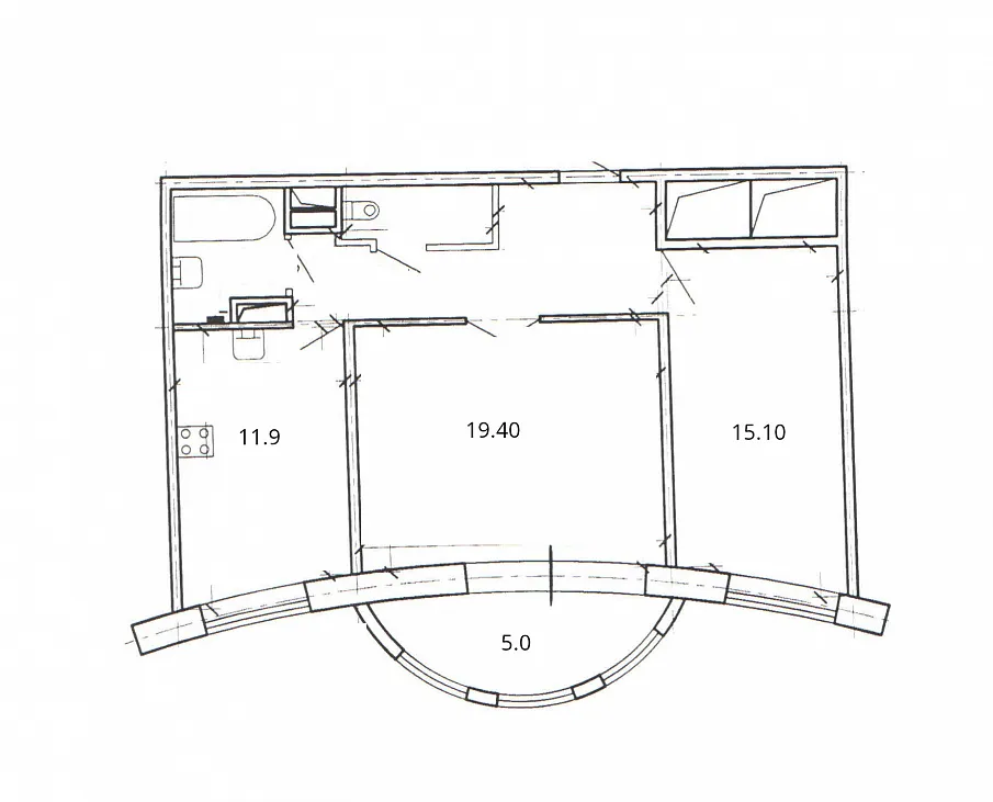 Продается 2-комн. квартира, 61,9 м²