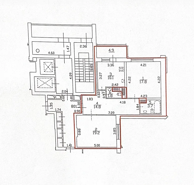 Продается 2-комн. квартира, 67,4 м²